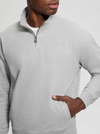 Eco Tyler Zip Rollkragen-Pullover