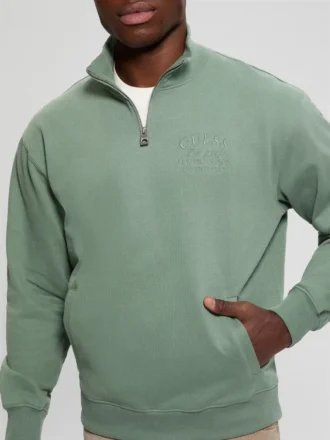 Eco Tyler Zip Rollkragen-Pullover