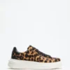 Elbinah Low-Top-Sneaker mit Leopardenmuster