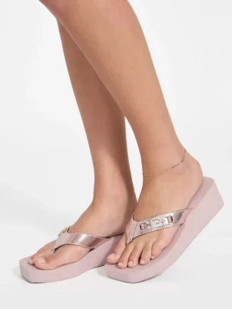 Elowen G Keilabsatz-Sandalen mit Schnallen
