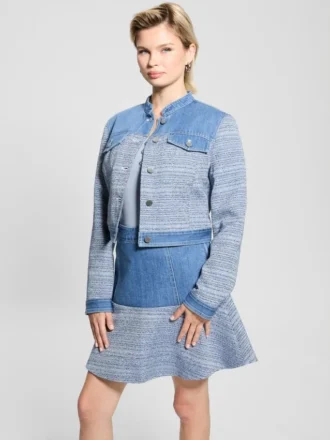 Elsie Tweed- und Jeansjacke Elsie Tweed- und Jeansjacke