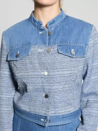 Elsie Tweed- und Jeansjacke Elsie Tweed- und Jeansjacke