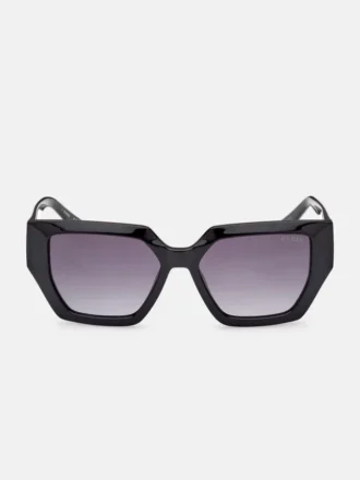 Emilia Geometrische Kunststoff-Sonnenbrille