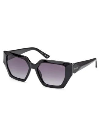 Emilia Geometrische Kunststoff-Sonnenbrille