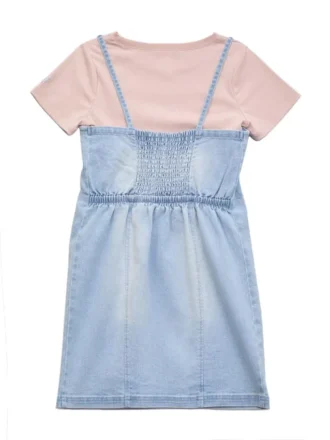 Emma-Denimkleid mit Lagen (7–14)