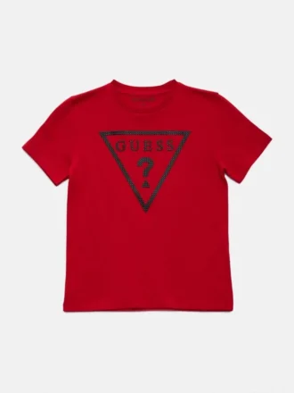 Erikk Logo T-Shirt mit Rundhalsausschnitt (7–16)