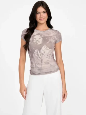 Essex Mädchen Burnout-T-Shirt Essex Mädchen Burnout-T-Shirt