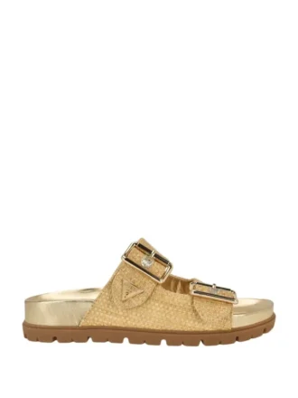 Fasten Raffia Sandalen