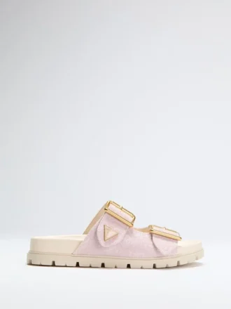 Fasten Raffia Sandalen