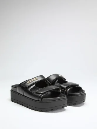 Fasten Sandale aus echtem Leder