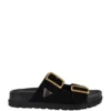 Fasten Wildledersandalen