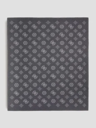 Fleece-Decke mit Peony-Muster