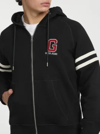 Fleece-Pullover mit Kapuze