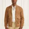 Flightjacke aus Wildleder
