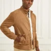 Flightjacke aus Wildleder