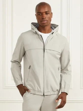 Formelle Funktionsjacke mit Kapuze