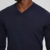 Fred V-Ausschnitt-Woll-Pullover