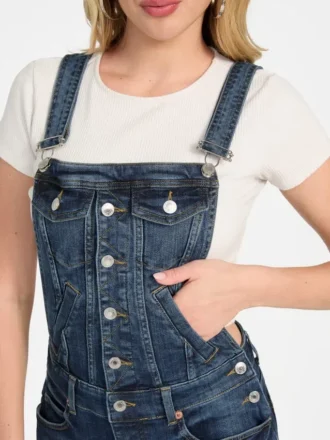 Freizeit-Jeans-Latzhose