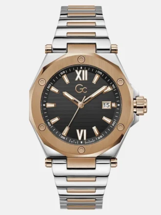 Gc Multifunktionsuhr in Silber- und Roségold-Optik