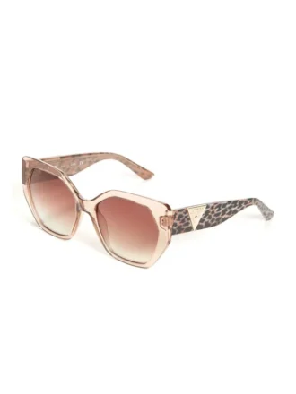 Geometrische Sonnenbrille im Dreiecksdesign