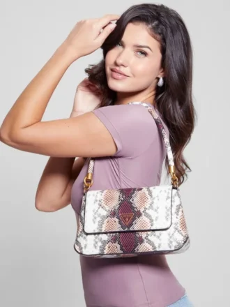 Georgina Handtasche mit Tragegriff und Klappe