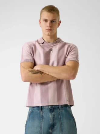 Gestreiftes Poloshirt Gestreiftes Poloshirt