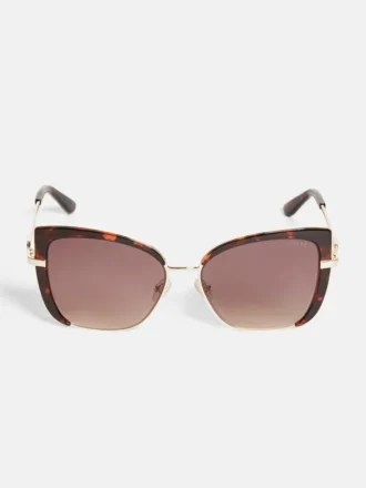 Getönte Cat-Eye-Sonnenbrille