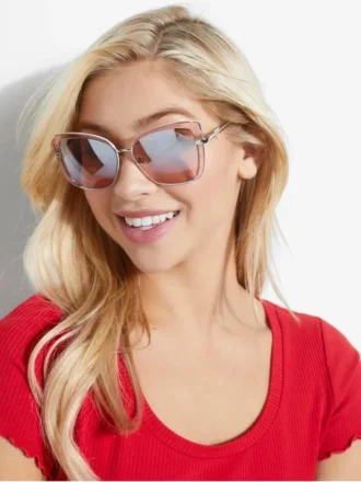 Getönte Cat-Eye-Sonnenbrille