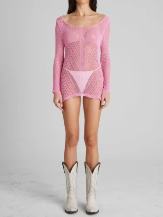 Gewaschener Häkel-Pullover