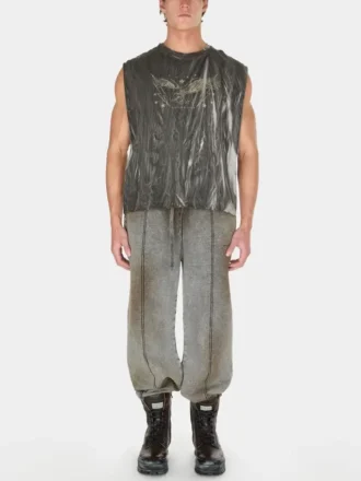 Gewaschenes Tanktop mit Grafik