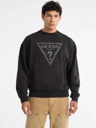 Guess Originals Eco Vintage Triangle Rundhalsausschnitt