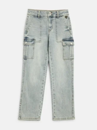 Hailey Straight Cargo-Jeans (7–16)