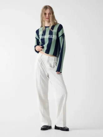 Hose mit weitem Bein