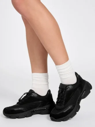 Imeri Schwarze Wander-Sneaker