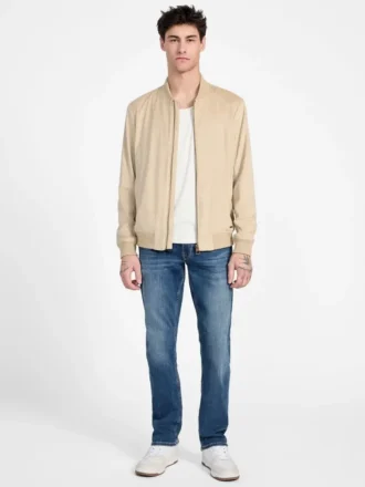 Jacke aus Öko-Kunstwildleder Jacke aus Öko-Kunstwildleder