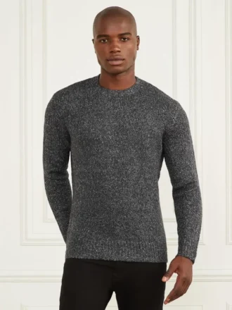 Jaspe Rundhals-Pullover