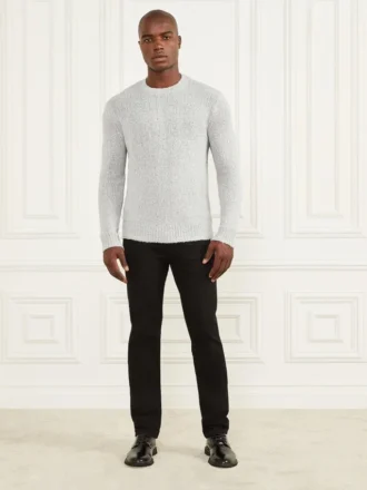 Jaspe Rundhals-Pullover