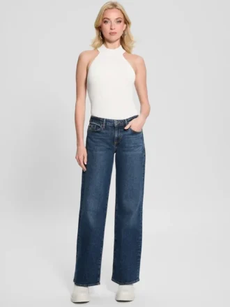 Lose sitzende Jeans mit niedriger Leibhöhe