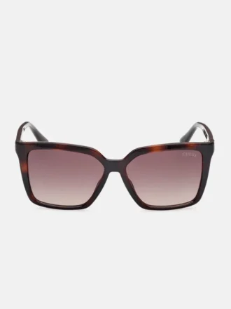 Madelyn Retro-Sonnenbrille mit quadratischem Rahmen