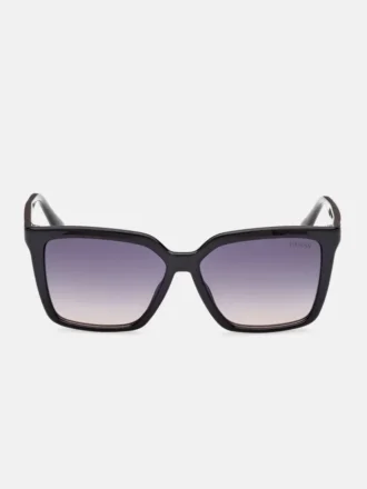 Madelyn Retro-Sonnenbrille mit quadratischem Rahmen