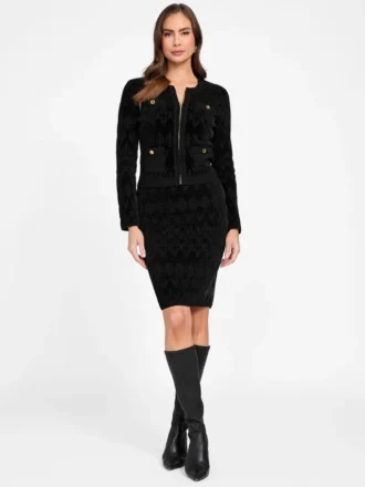 Marciano-Pullover-Jacke mit Monogramm Marciano-Pullover-Jacke mit Monogramm