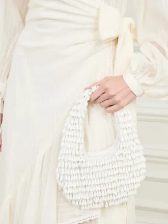 Maria Hobo-Tasche mit Perlen