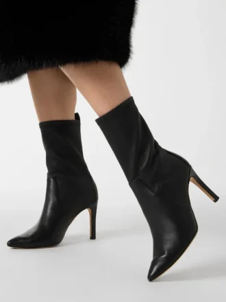 Mavrik Leder-Stiefeletten