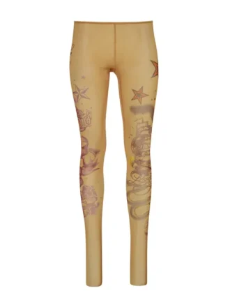 Mesh-Leggings