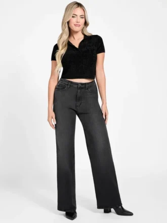 Mona Chenille Crop-Polo