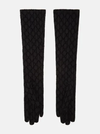 Monogram-Langhandschuhe