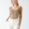 Musique-Pailletten-Pullover Musique-Pailletten-Pullover