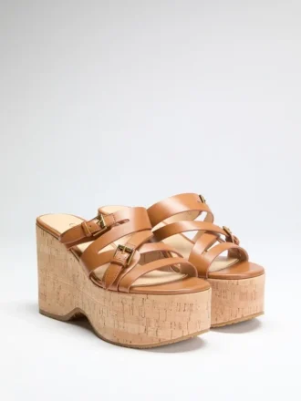Open-Toe-Keilabsatzschuhe