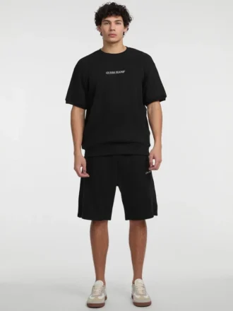 Pullover-T-Shirt mit Rundhalsausschnitt und Logo