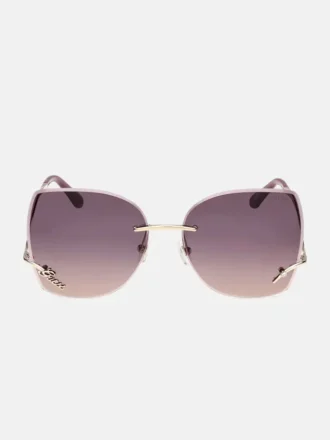 Raelynn quadratische randlose Sonnenbrille